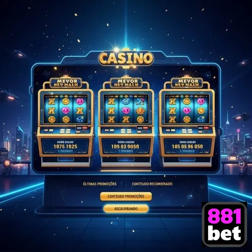 Ilustração de Experimente a Diversão e Recompensas no 881bet