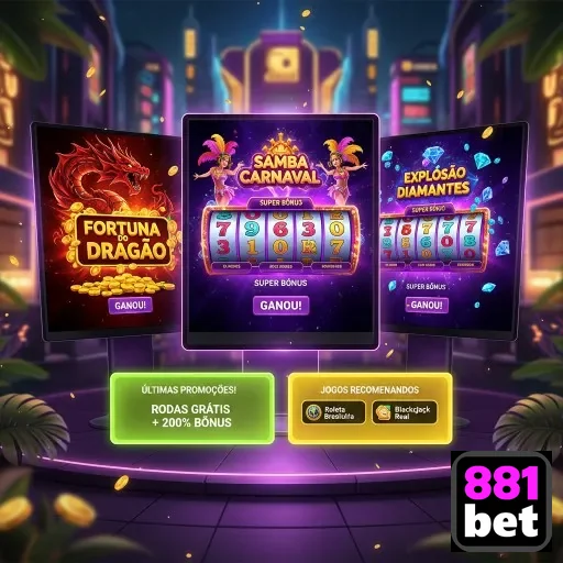 Ilustração de Acesse a 881bet e descubra seu cassino online favorito