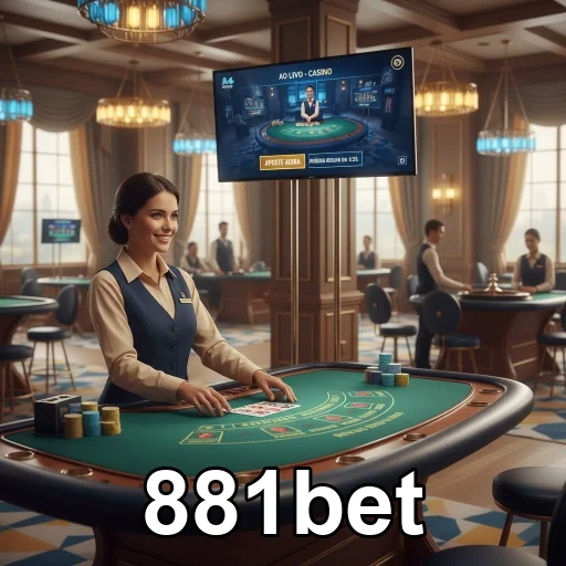 Usuário acessando 881bet com segurança em mobile