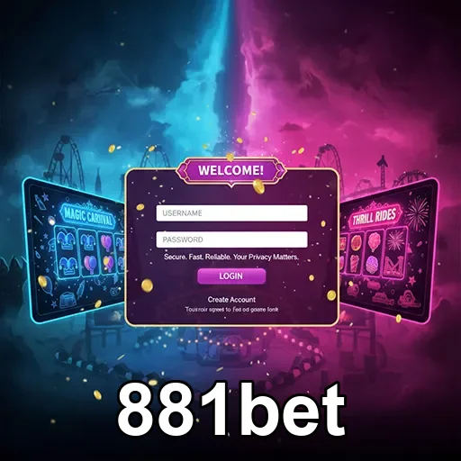Jogador VIP se divertindo em slots no 881bet